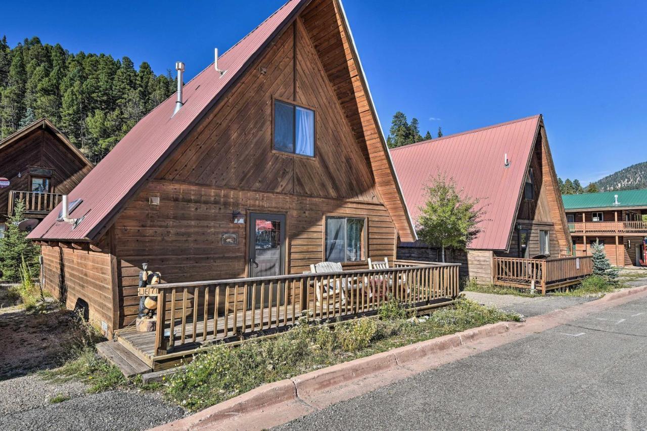 Ski-Inandski-Out Red River Cabin With Mtn Views! Экстерьер фото
